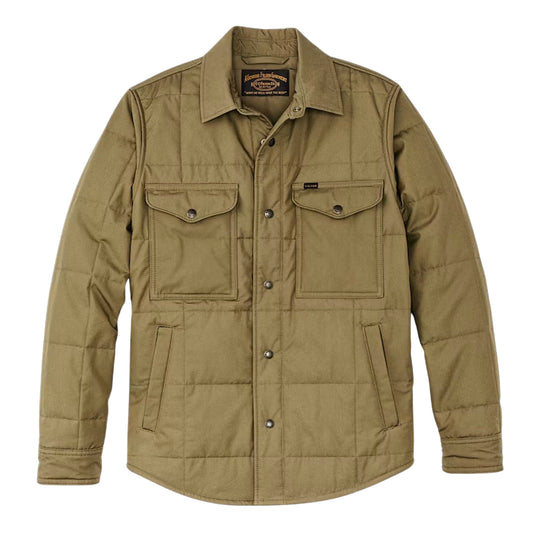 Men's Overshirt Filson Cover Cloth Quilted Jac-shirt Green