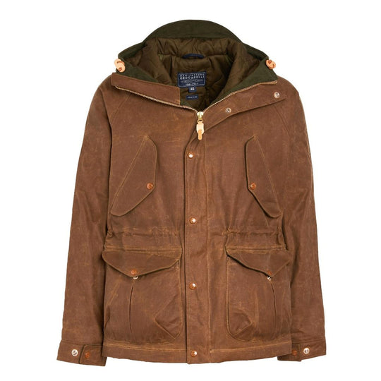Men's Manifattura Ceccarelli Fisherman Parka Brown