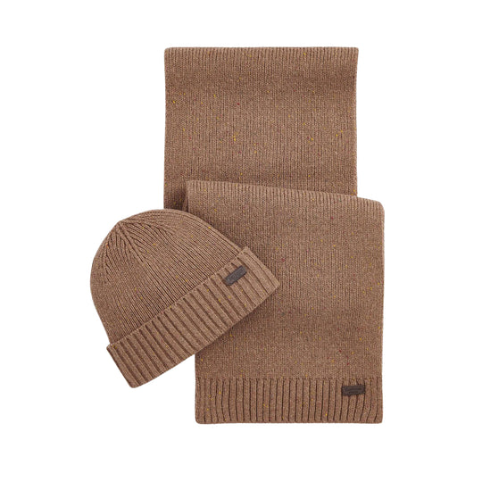 carlton fleck beanie & scarf