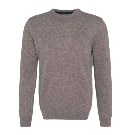 Men's Barbour Essential Sweater Taupe
