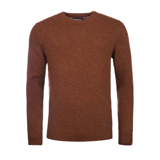 Herrenpullover Barbour Essential Patch Tabacco
