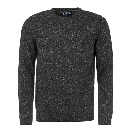 Barbour Essential Tisbury Sweater Black Melange