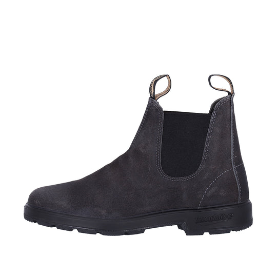 Blundstone Stiefeletten #1910 Wildleder Grau Stahl