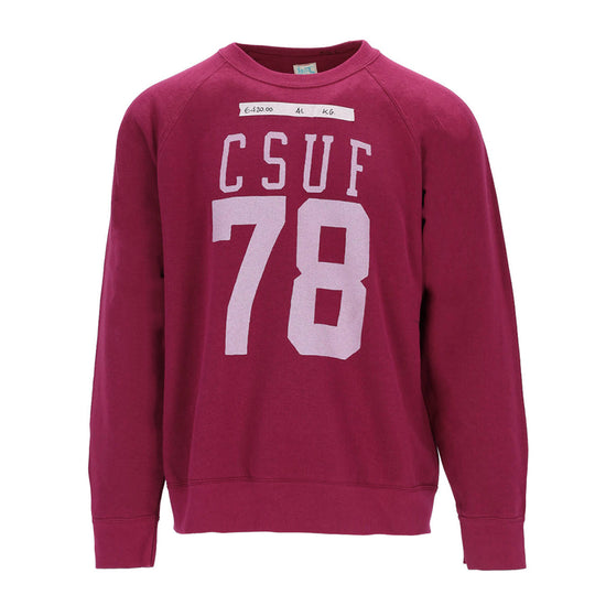 Herren-Sweatshirt Mr. Hot Dog 'CSUF' Bordeaux
