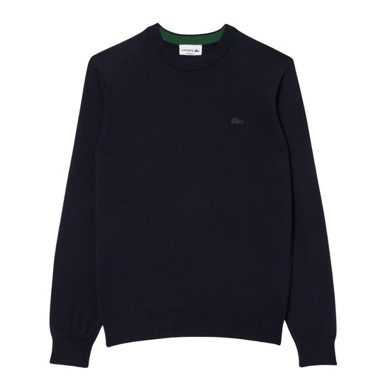 Men's Lacoste Merino Wool Sweater Blue