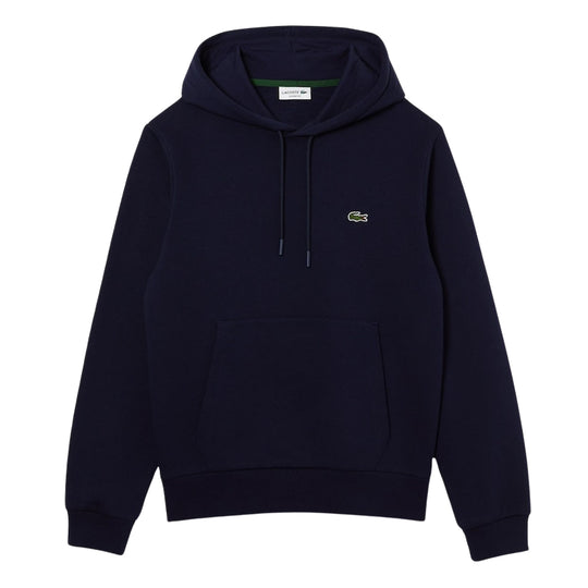 Men's Lacoste Organic Cotton Hoodie Blue Navy