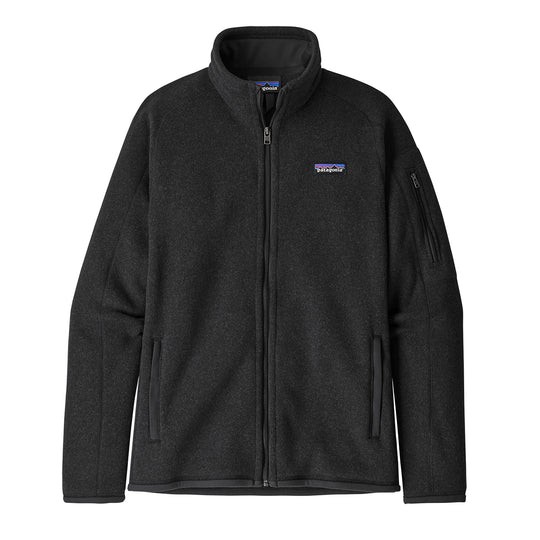 Damen Fleecejacke Patagonia Better Sweater Schwarz