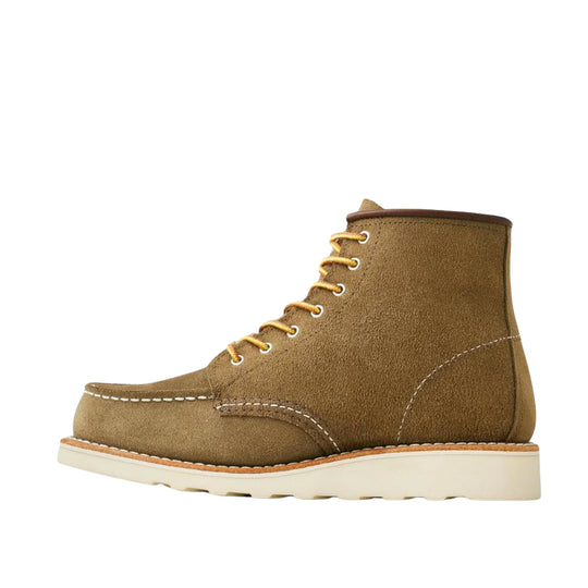 Men's Ankle Boots Red Wing Classic Moc Suede Green