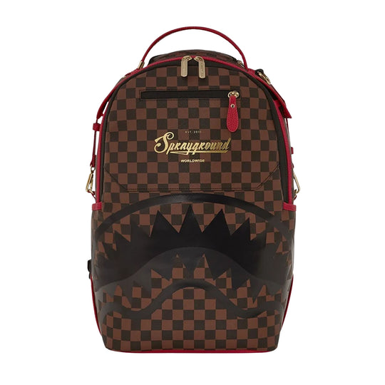 SPRAYGROUND Rugzak TAKEOVER THE THRONE - Bruin/Zwart/Goud