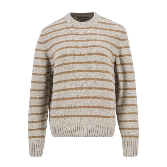 Women's Barbour Claydon Striped Sweater Gray