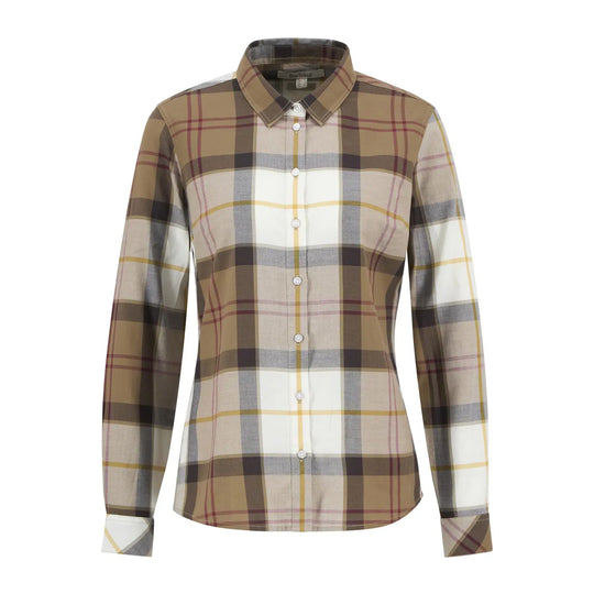 Damen-Hemd Barbour Bredon Tartan Braun