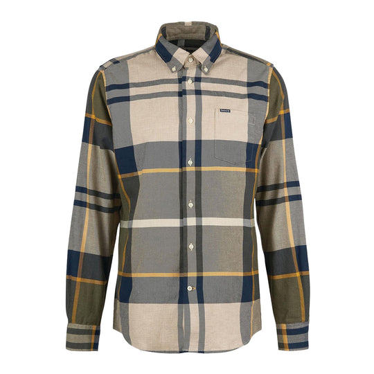 Men's Barbour Dunoon Shirt Beige / Green / Blue