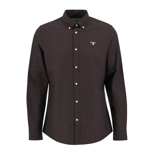 Men's Barbour Oxford Tailored Shirt Brown