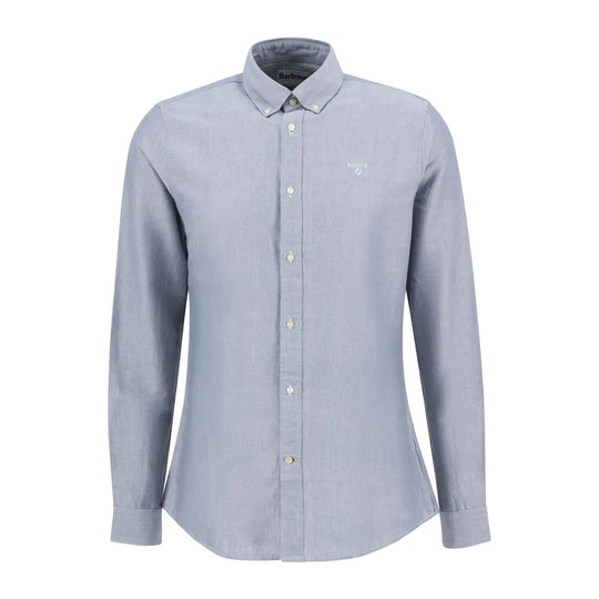 Men's Barbour Oxford Tailored Shirt Light Blue