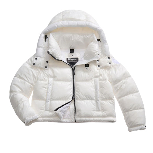 Women's Blauer Gloria White Micro Ripstop Vest
