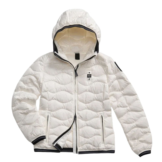 Women's Blauer Onde Camelia White Down Jacket