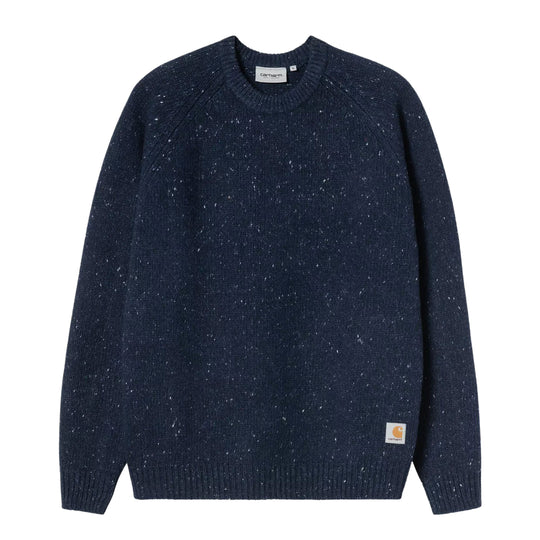 Men's Carhartt Wip Anglistic Sweater Blue