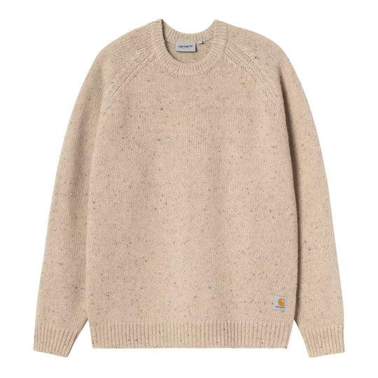Men's Carhartt Wip Anglistic Sweater Green Sand