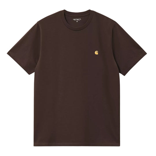 Herren-T-Shirt Carhartt WIP S/S Chase Braun