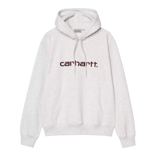 Men's Carhartt Hooded Sweatshirt Grey Melange