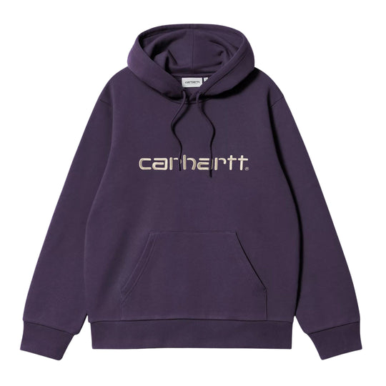 Men's Carhartt Hooded Sweatshirt Purple