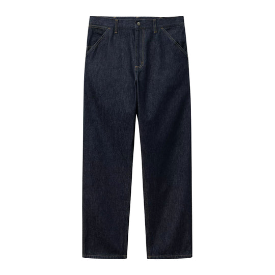 Herrenjeans Carhartt WIP Single Knee Blau (Rinsed)