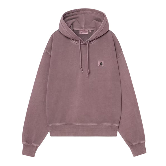 Felpa Donna Carhartt WIP W' Hooded Nelson Rosa