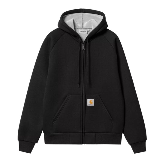 Men's Carhartt Car-Lux Jacket Sweatshirt Black/Grey
