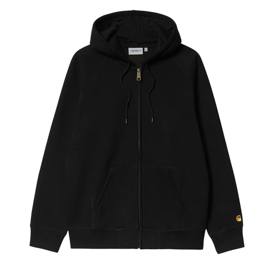 Felpa Uomo Carhartt WIP Hooded Chase Nero