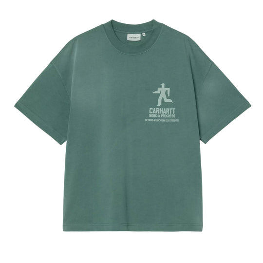 Herren-T-Shirt Carhartt S/S Distance Grün