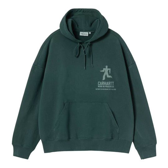 Men's Carhartt Hooded Distance Sweatshirt Green