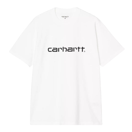 Herren-T-Shirt Carhartt S/S Script Weiß