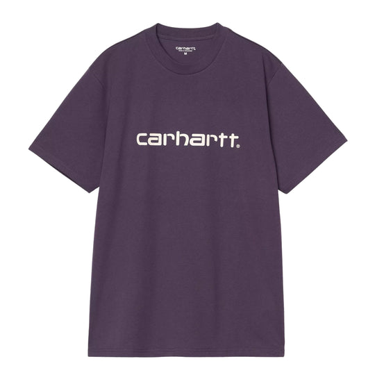Herren-T-Shirt Carhartt S/S Script Violett
