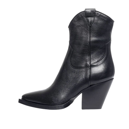 Damenstiefel Curiositè Kurzstiefel Texanerstiefel Schwarz 