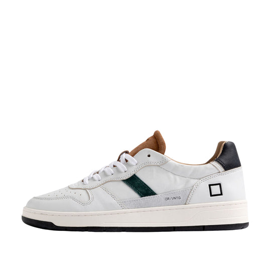 Herrenschuhe D.A.T.E. Court 2.0 Basic Weiß/Lederfarben