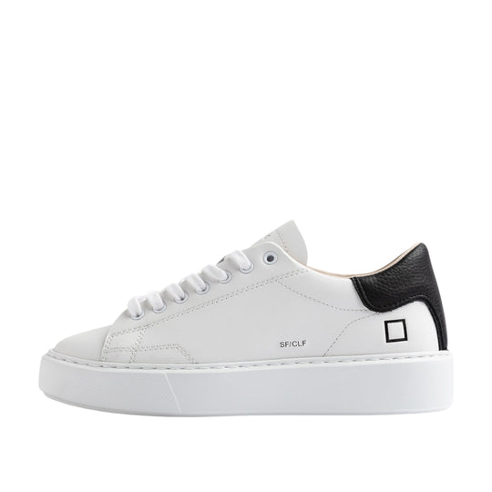 Scarpe Donna D.A.T.E. Sfera Calf Bianco/Nero