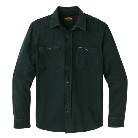 Herrenhemd Filson Flanell Rangeland Grün