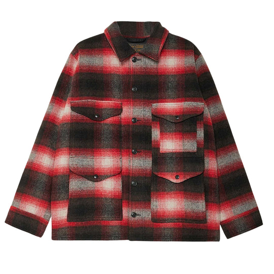 Herrenjacke Filson Knitted Cruiser Rot/Schwarz