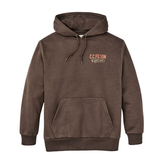 Herren Sweatshirt Filson Prospector Graphic Braun
