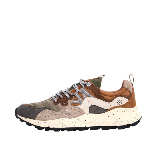 Herren Sneaker Flower Mountain Yamano 3 Grün / Braun