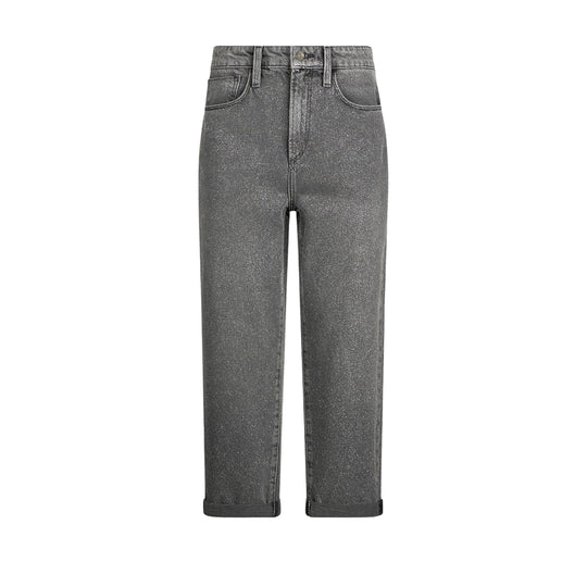 Damenjeans LIU-JO Straight Fit Laminat Grau