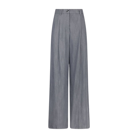 LIU-JO Women's Flare H.W. Jeans Grey