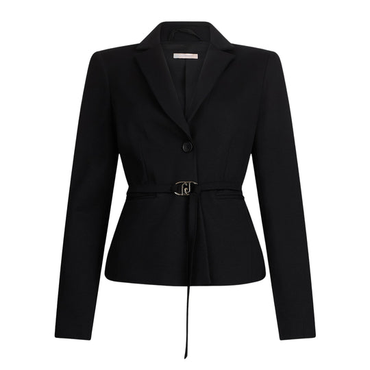 LIU-JO Women's Milano Knit Jacket Black
