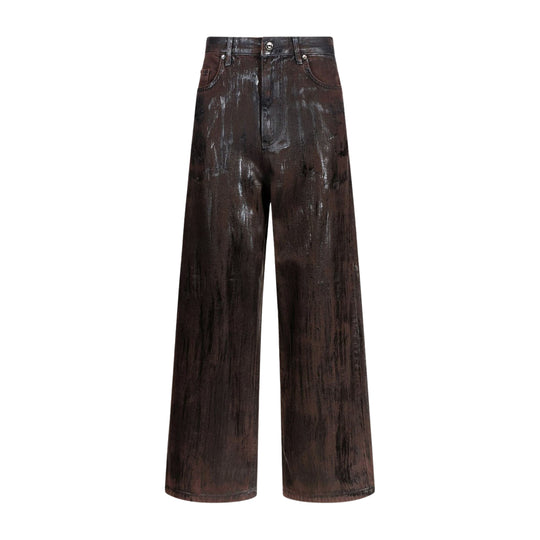 Damenjeans LIU-JO Flare Strong Braun