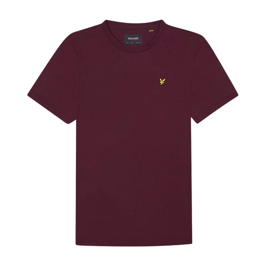 Herren-T-Shirt Lyle & Scott Logo Bordeaux