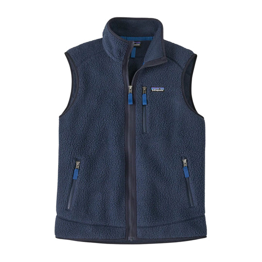 Men's Vest Patagonia Retro Pile Fleece Blue