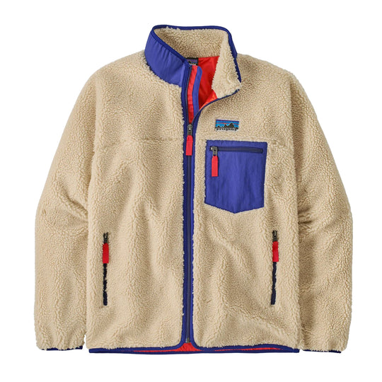 Giubbino Uomo Patagonia Classic Retro-X Fleece Panna