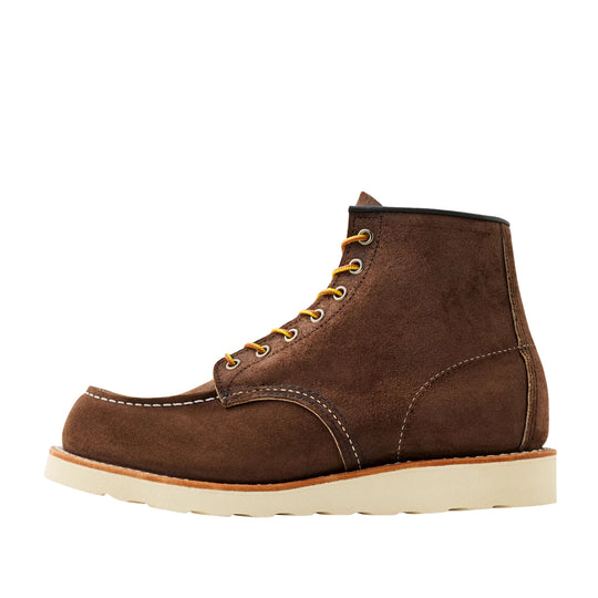 Men's Red Wing Classic Moc Suede Boots Chocolate