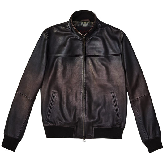 Men's Jacket Stewart Paul Washed Nappa Brown