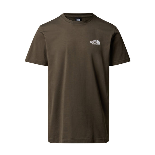 Herren-T-Shirt The North Face Simple Dome Schlammfarben